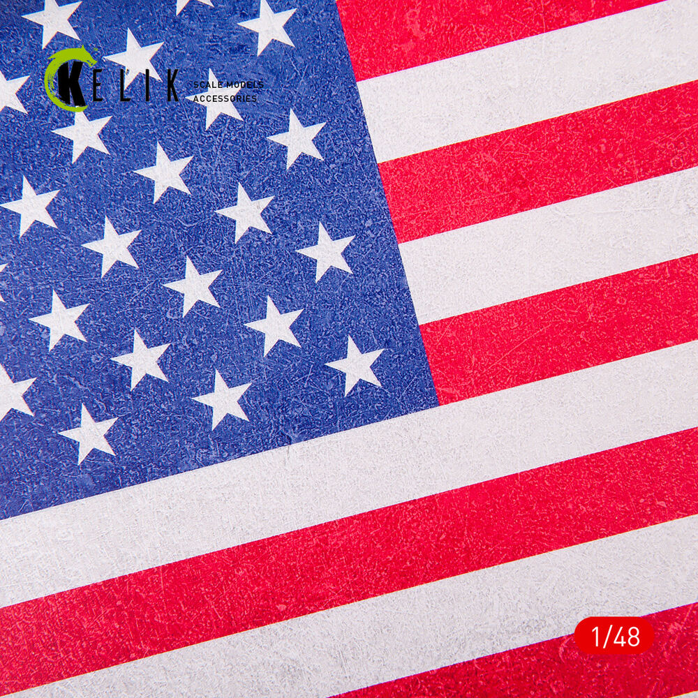 USA Flag - Acrylic 3 mm (410 x 270 mm) (410 g)