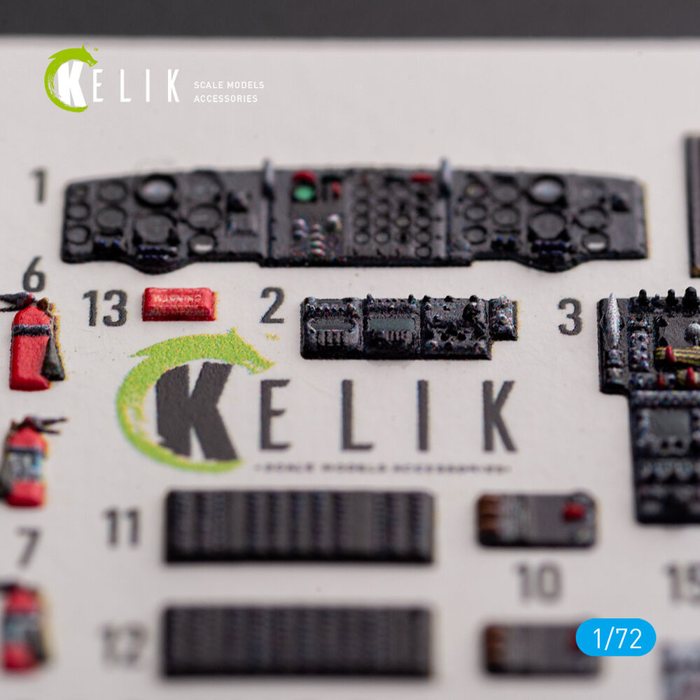 HC.1 Chinook - interior 3D decals for Airfix kit