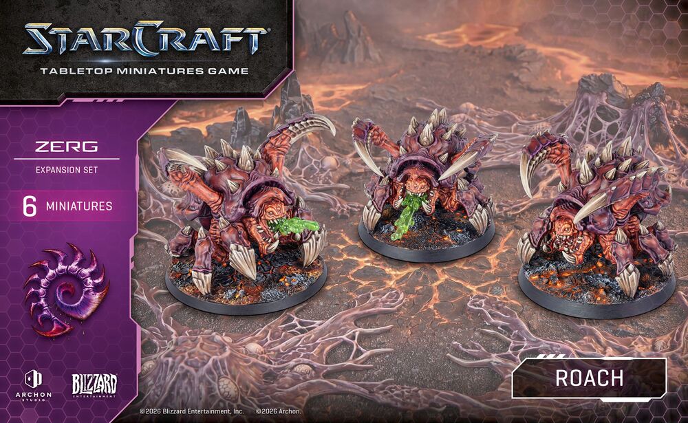 StarCraft Roach - Zerg - Expansion Set