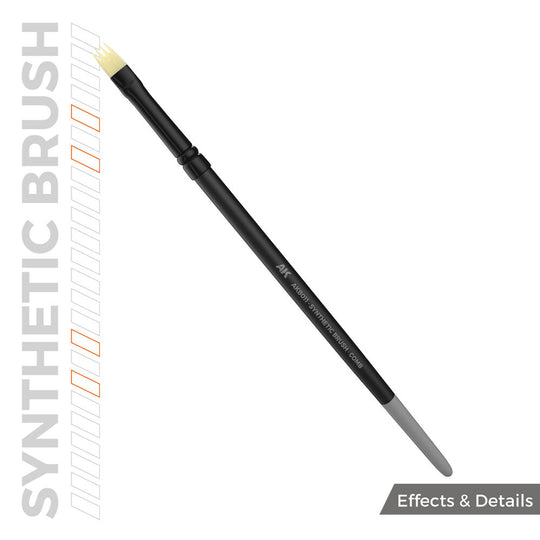 AK SYNTHETIC BRUSH - COMB