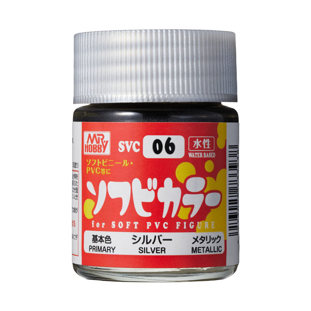 Mr Hobby -Gunze Water-Based SOFUBI Color (18 ml) White