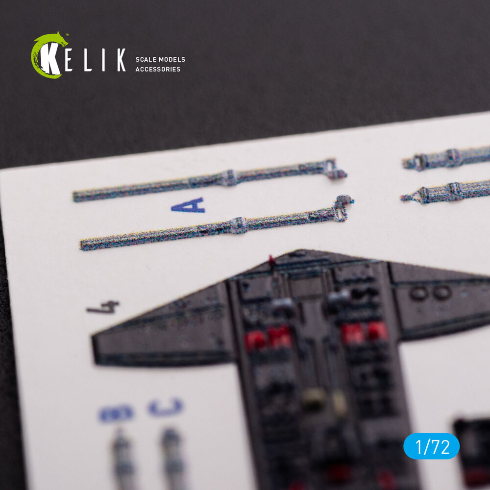 S-2A Tracker interior 3D decals for Hasegawa kit