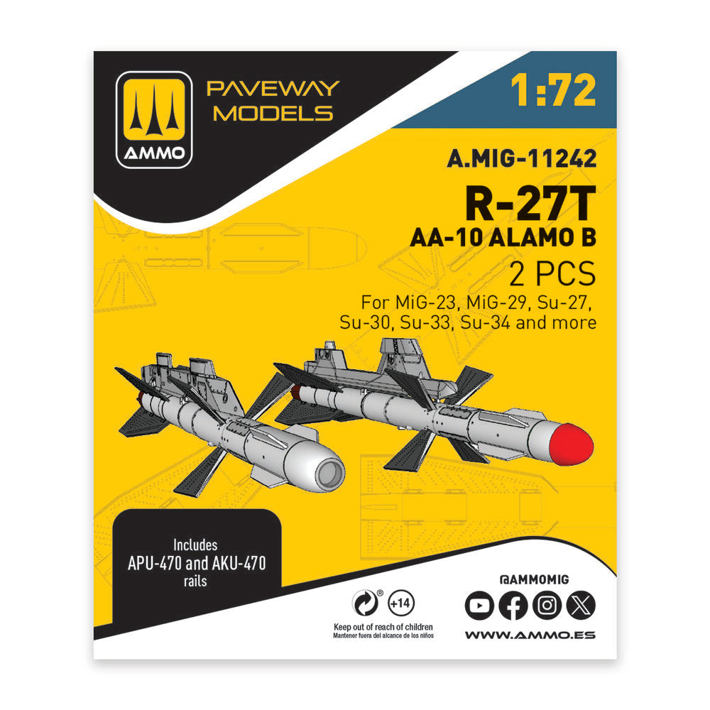 R-27T - AA-10 Alamo B (2 pcs)