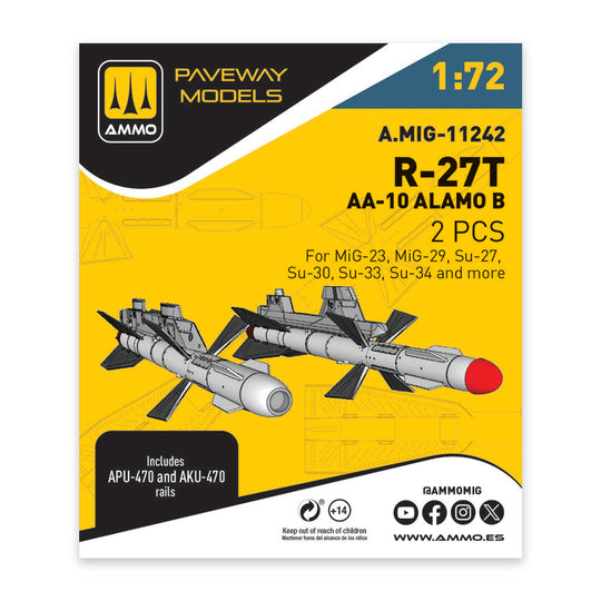 R-27T - AA-10 Alamo B (2 pcs)