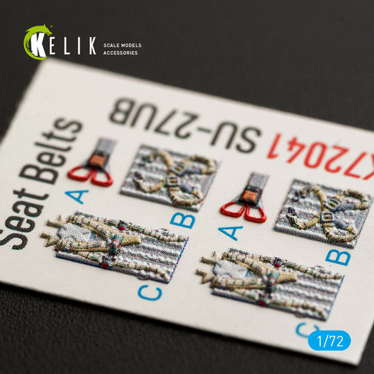SU-27UB interior 3D decals for Trumpeter kit