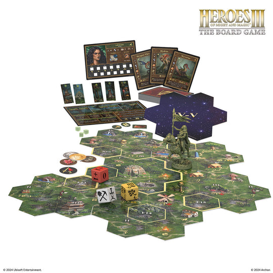 Heroes of Might and Magic III: The Board Game Fortress Expansion (PL)