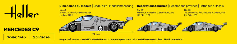 STARTER KIT Mercedes C9