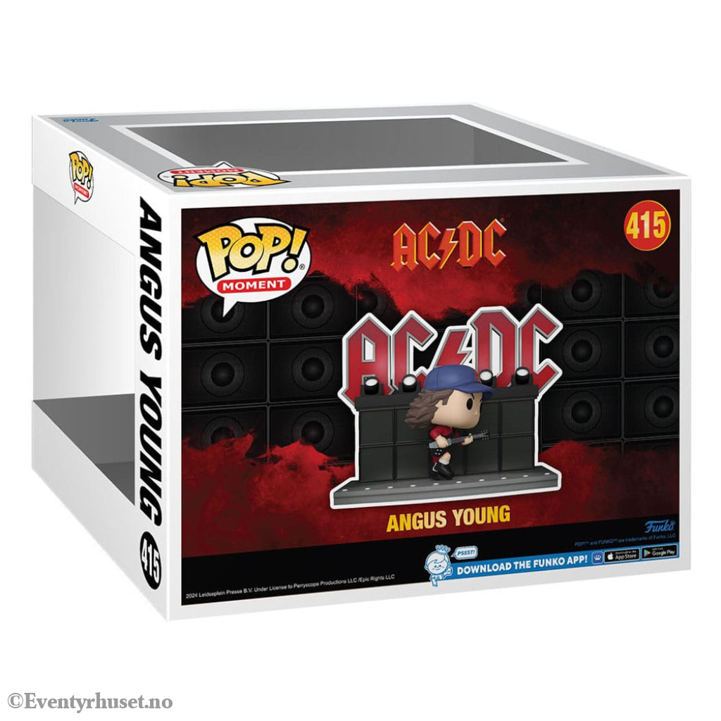 AC/DC POP Moments Vinyl Figures Angus Young(Dance) 9 cm Collectibles
