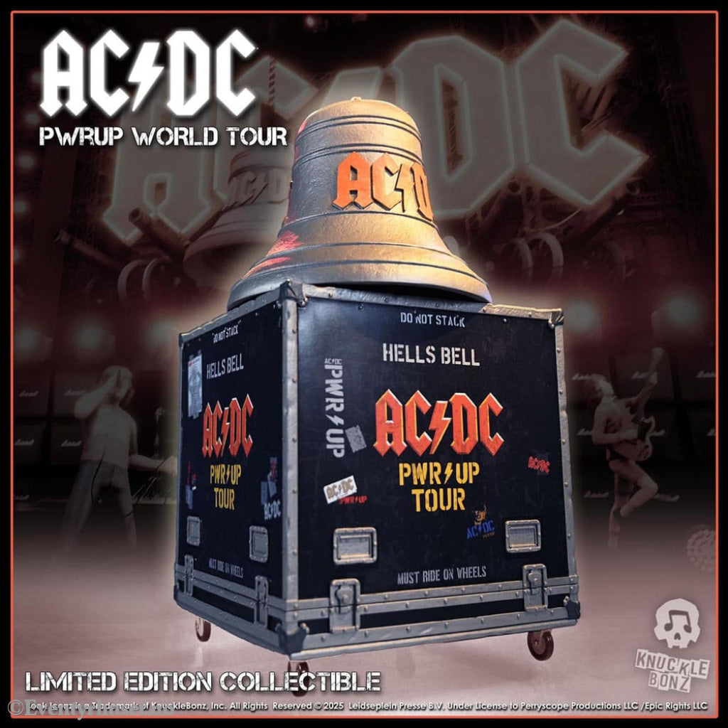 AC/DC Rock Ikonz On Tour Statue PWR UP Tour Hells Bell Collectibles