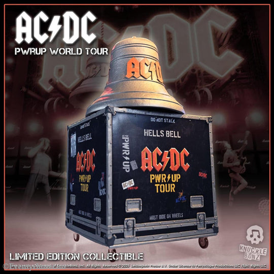 AC/DC Rock Ikonz On Tour Statue PWR UP Tour Hells Bell Collectibles