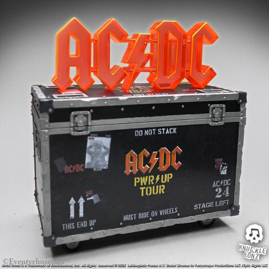 AC/DC Rock Ikonz On Tour Statue PWR UP Tour Road Case Collectibles