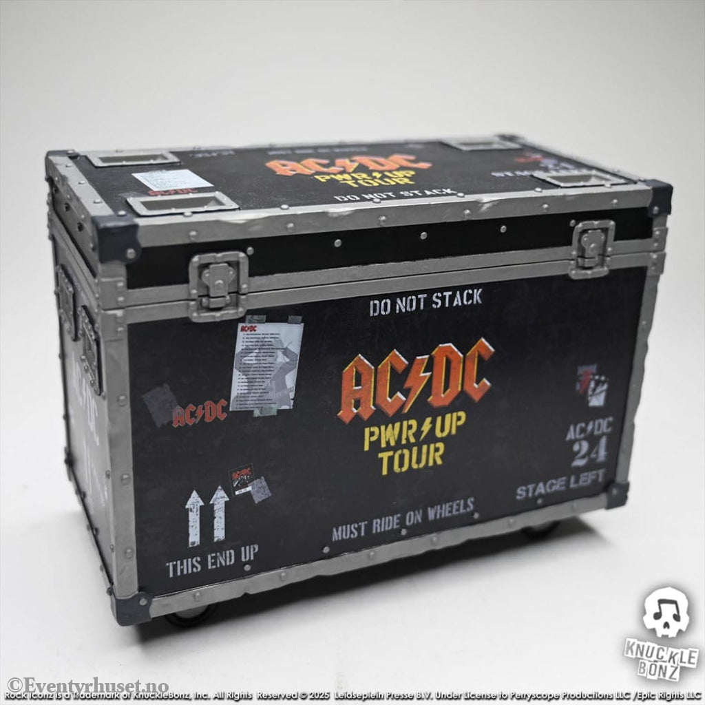 AC/DC Rock Ikonz On Tour Statue PWR UP Tour Road Case Collectibles
