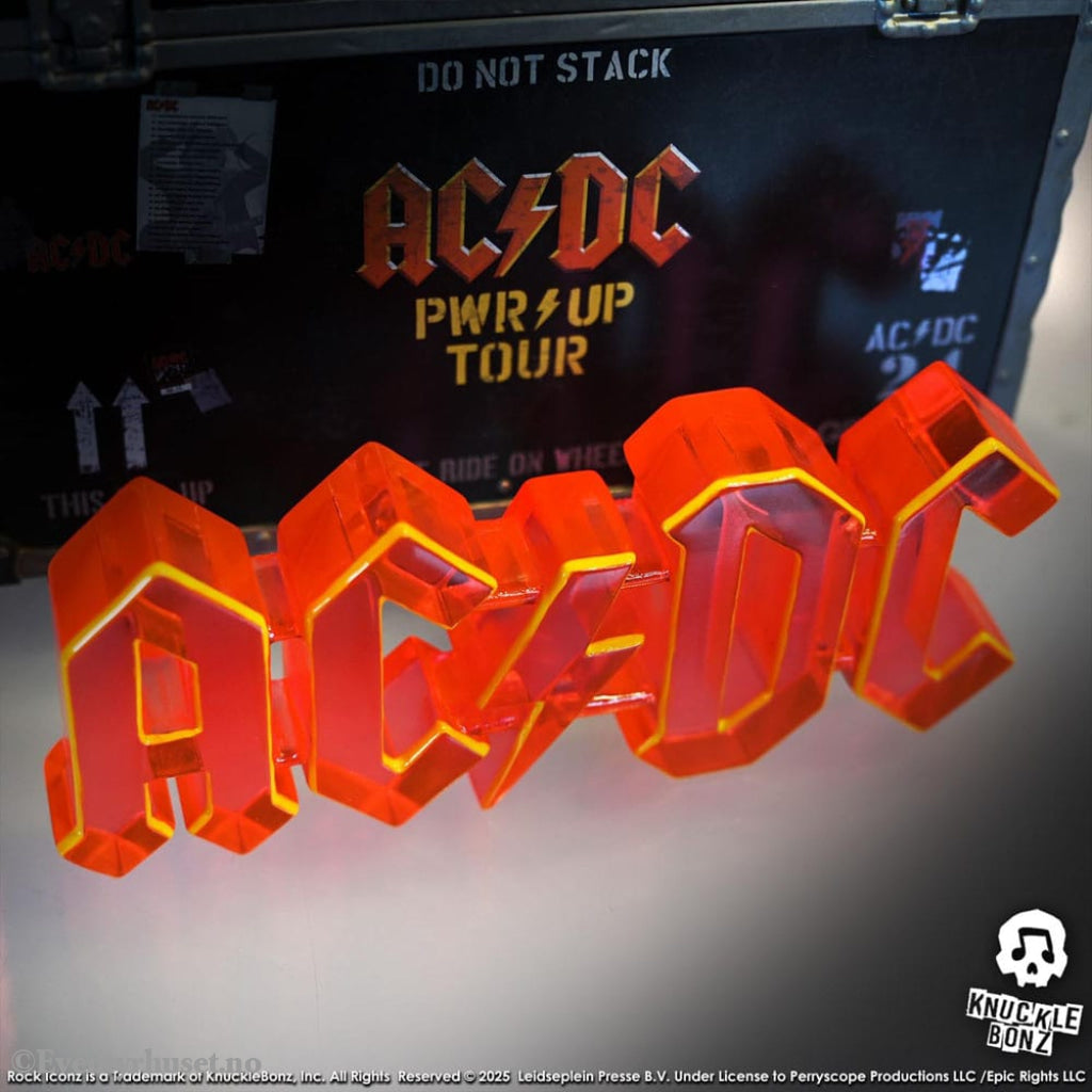 AC/DC Rock Ikonz On Tour Statue PWR UP Tour Road Case Collectibles