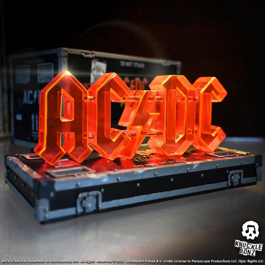 AC/DC Rock Ikonz On Tour Statue PWR UP Tour Road Case Collectibles
