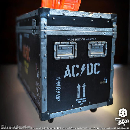 AC/DC Rock Ikonz On Tour Statue PWR UP Tour Road Case Collectibles