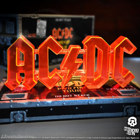 AC/DC Rock Ikonz On Tour Statue PWR UP Tour Road Case Collectibles