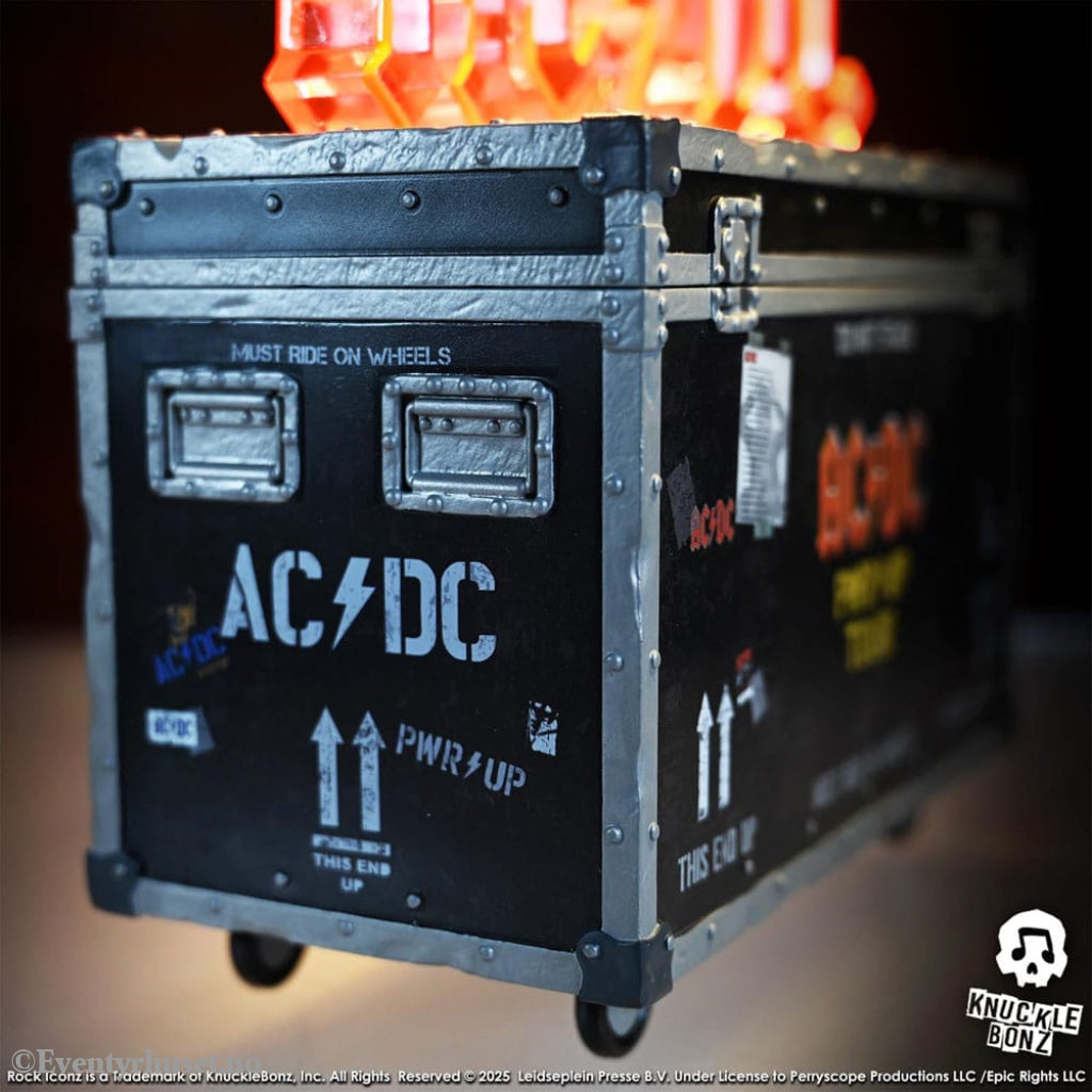AC/DC Rock Ikonz On Tour Statue PWR UP Tour Road Case Collectibles