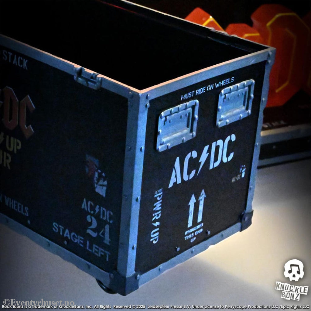 AC/DC Rock Ikonz On Tour Statue PWR UP Tour Road Case Collectibles