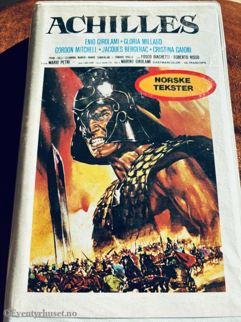 Achilles. VHS Big Box. VHS Big Box