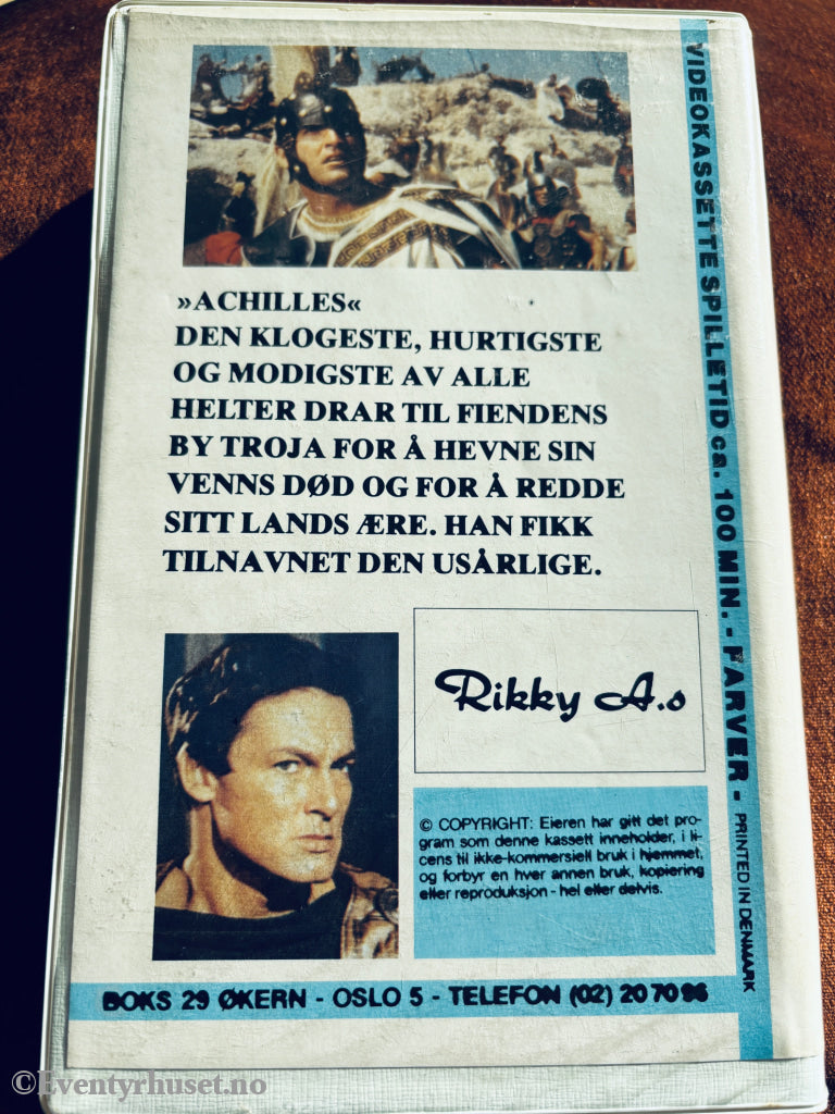 Achilles. VHS Big Box. VHS Big Box