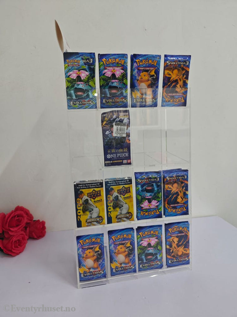 Acryl Counter Display for Trading Card Booster Packs Home & Gifts