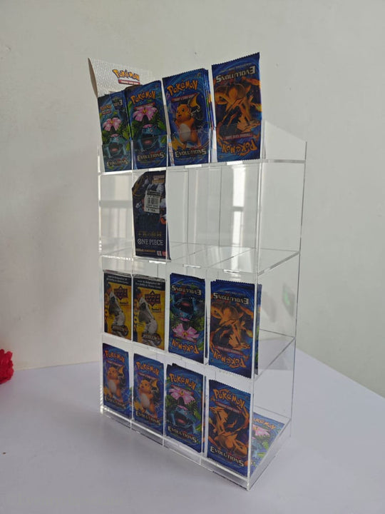 Acryl Counter Display for Trading Card Booster Packs Home & Gifts