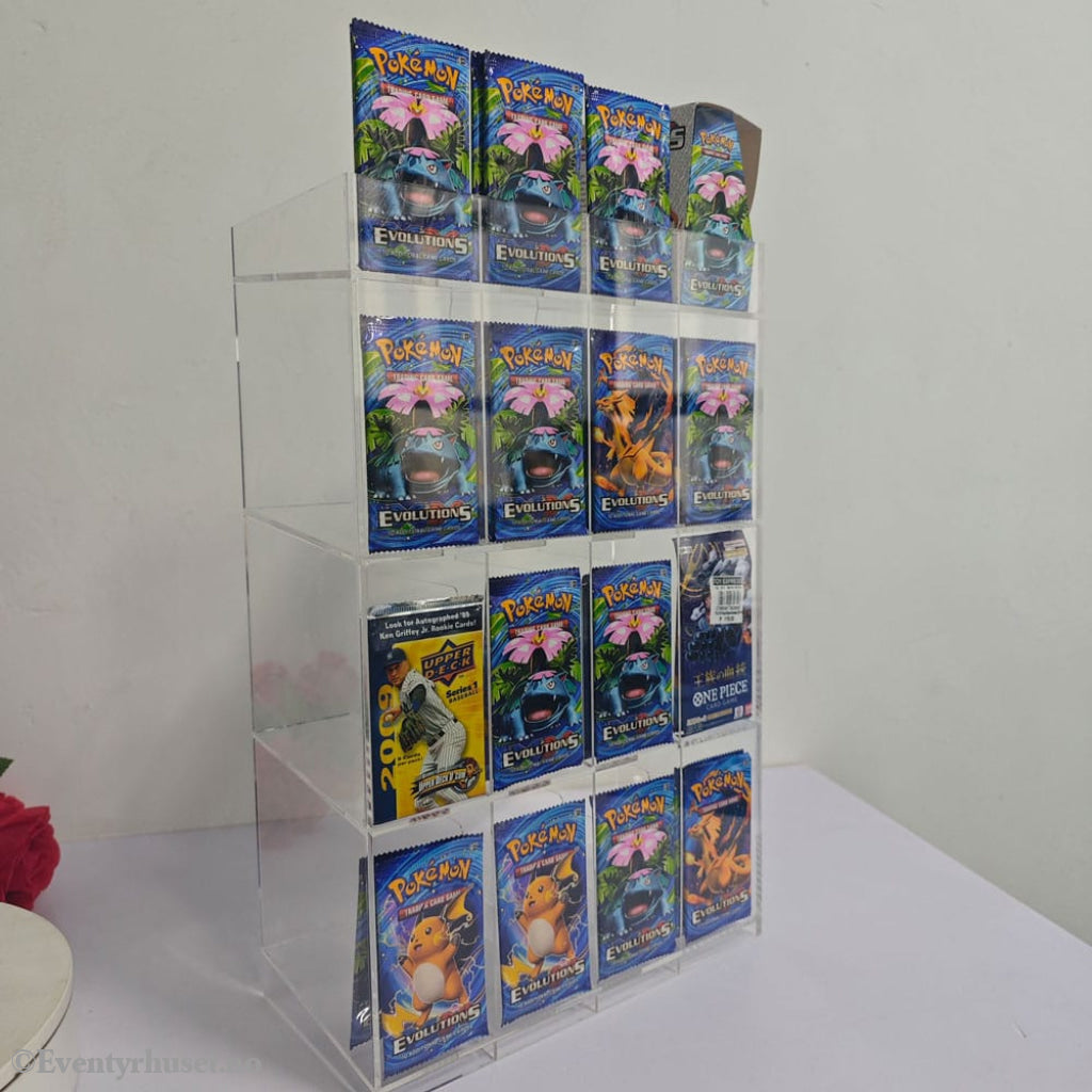 Acryl Counter Display for Trading Card Booster Packs Home & Gifts
