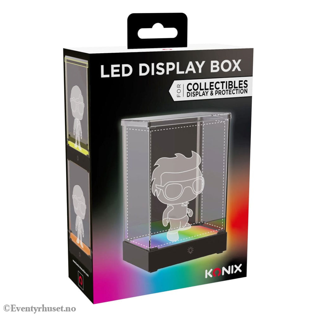 Acrylic Display Case with Lighting Storage & Protection