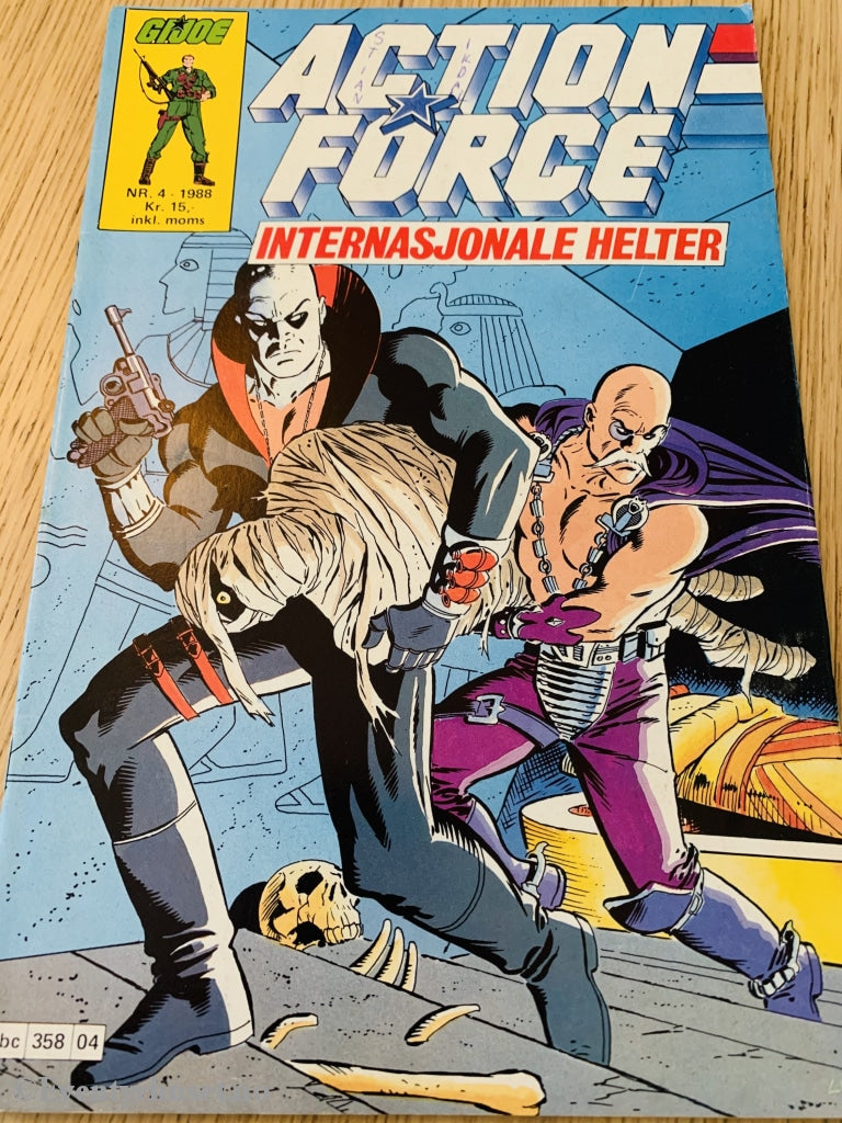 Action Force. 1988/04. Tegneserieblad