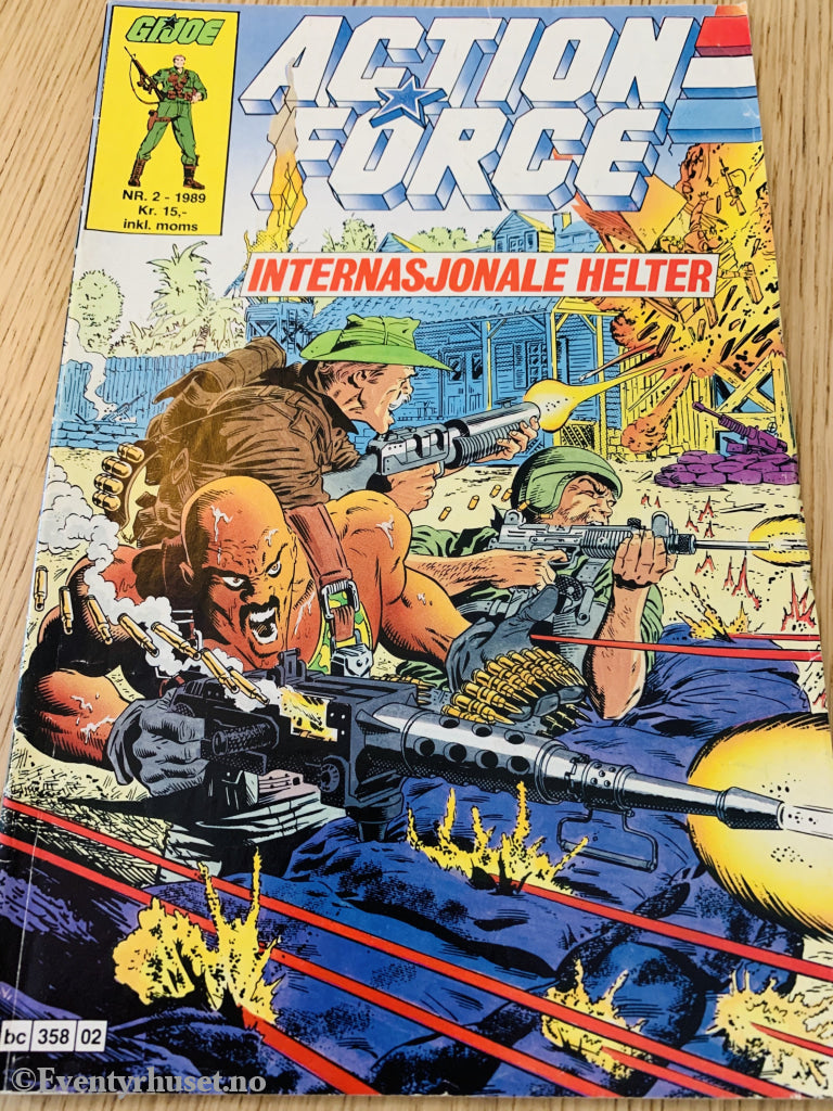 Action Force. 1989/02. Tegneserieblad