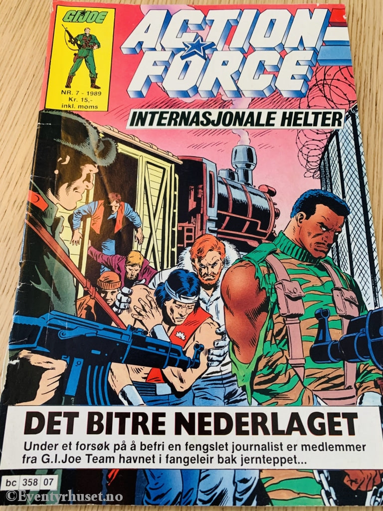 Action Force. 1989/07. Tegneserieblad