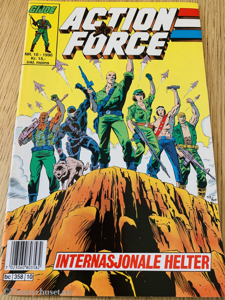 Action Force. 1990/10. Tegneserieblad