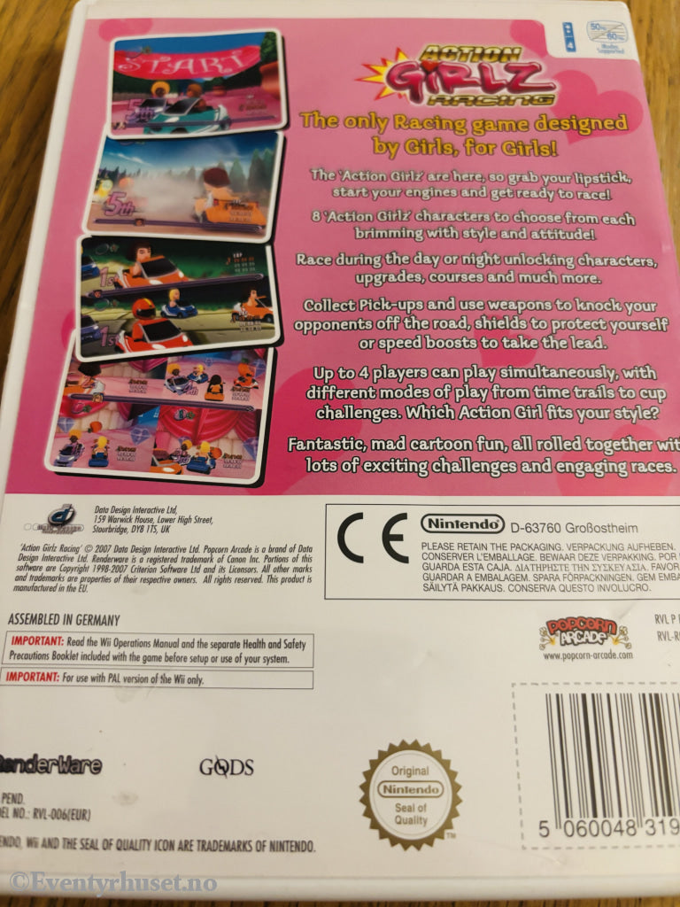 Action Girlz Racing . Nintendo Wii.