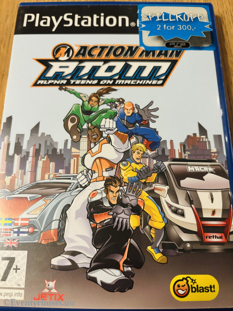 Action Man A.T.O.M.: Alpha Teens on Machines. PS2-spill
