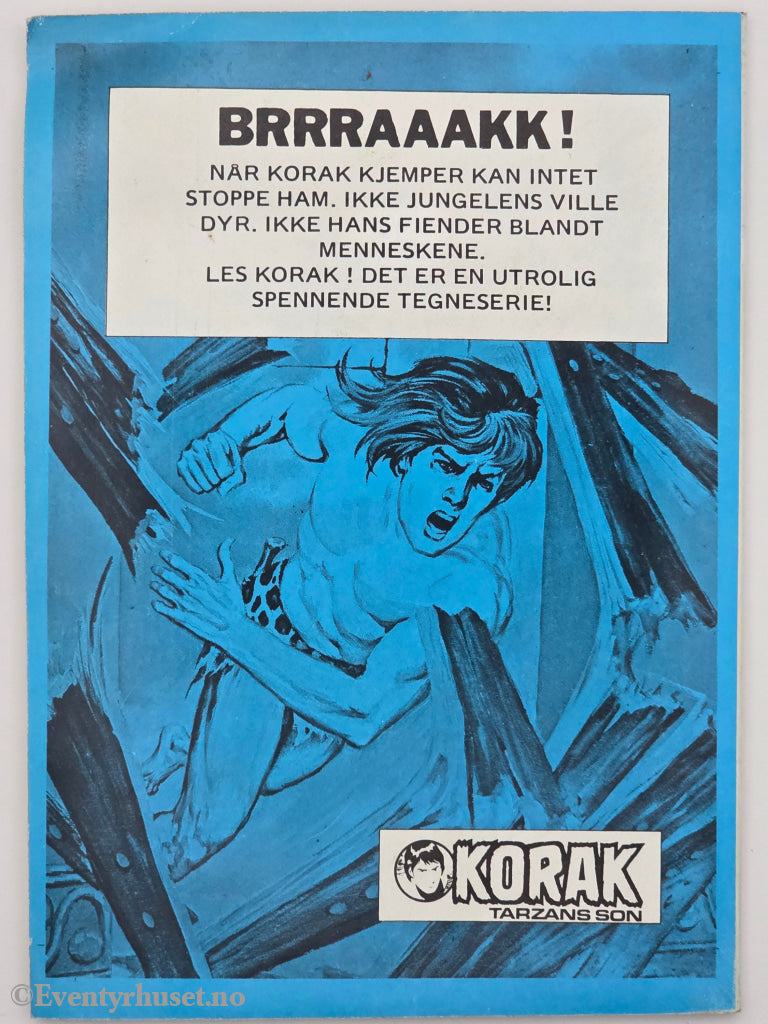Actionserien. 1976. Nr. 1 – Italias siste dager. Hefte.