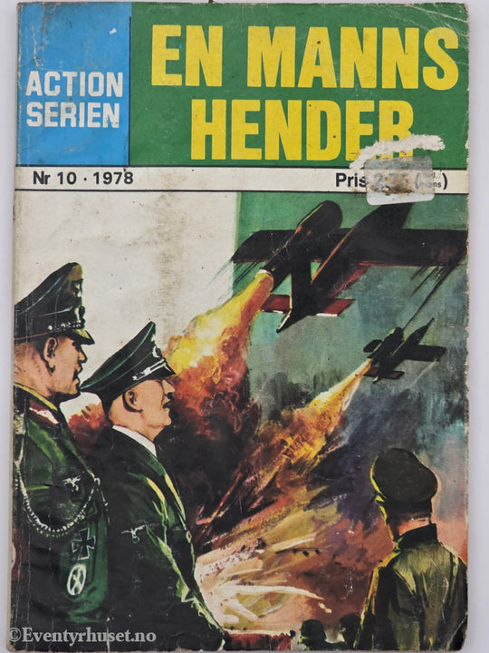 Actionserien. 1978. Nr. 10 – En manns hender. Hefte.