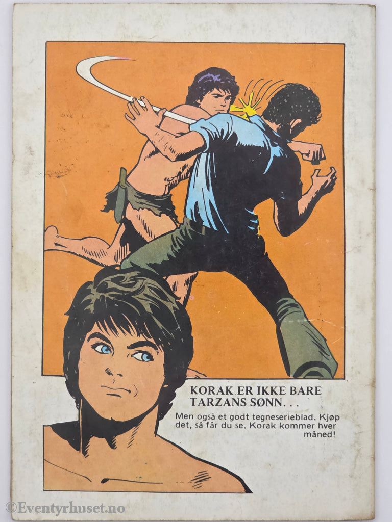 Actionserien. 1979. Nr. 12 – Sønn av en helt. Hefte.