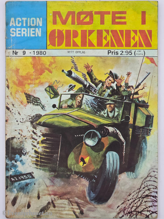 Actionserien. 1980. Nr. 9 – Møte i ørkenen. Hefte.
