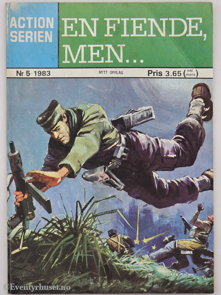 Actionserien. 1983. Nr. 5 – En fiende, men… Hefte.