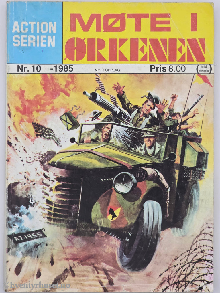 Actionserien. 1985. Nr. 10 – Møte i ørkenen. Hefte.
