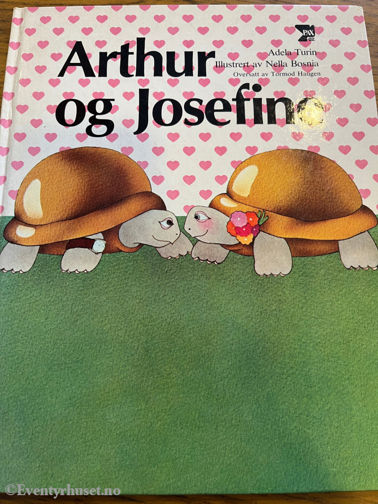 Adela Turin. Arthur og Josefine. Bok.