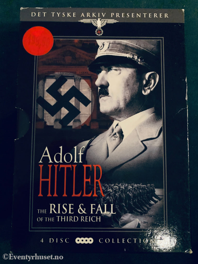 Adolf Hitler. The Rise & Fall of The Third Reich. DVD samleboks.