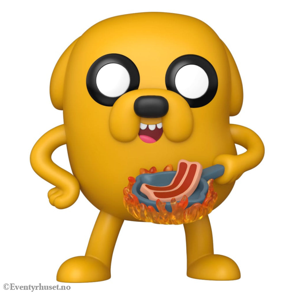 Adventure Time POP! Animation Vinyl Figure Jake with Bacon Pancakes 9 cm Collectibles