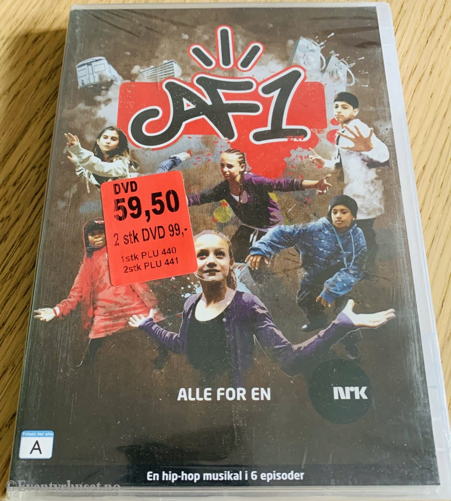 Af1 - Alle For En (Nrk). 2008. Dvd Ny I Plast!