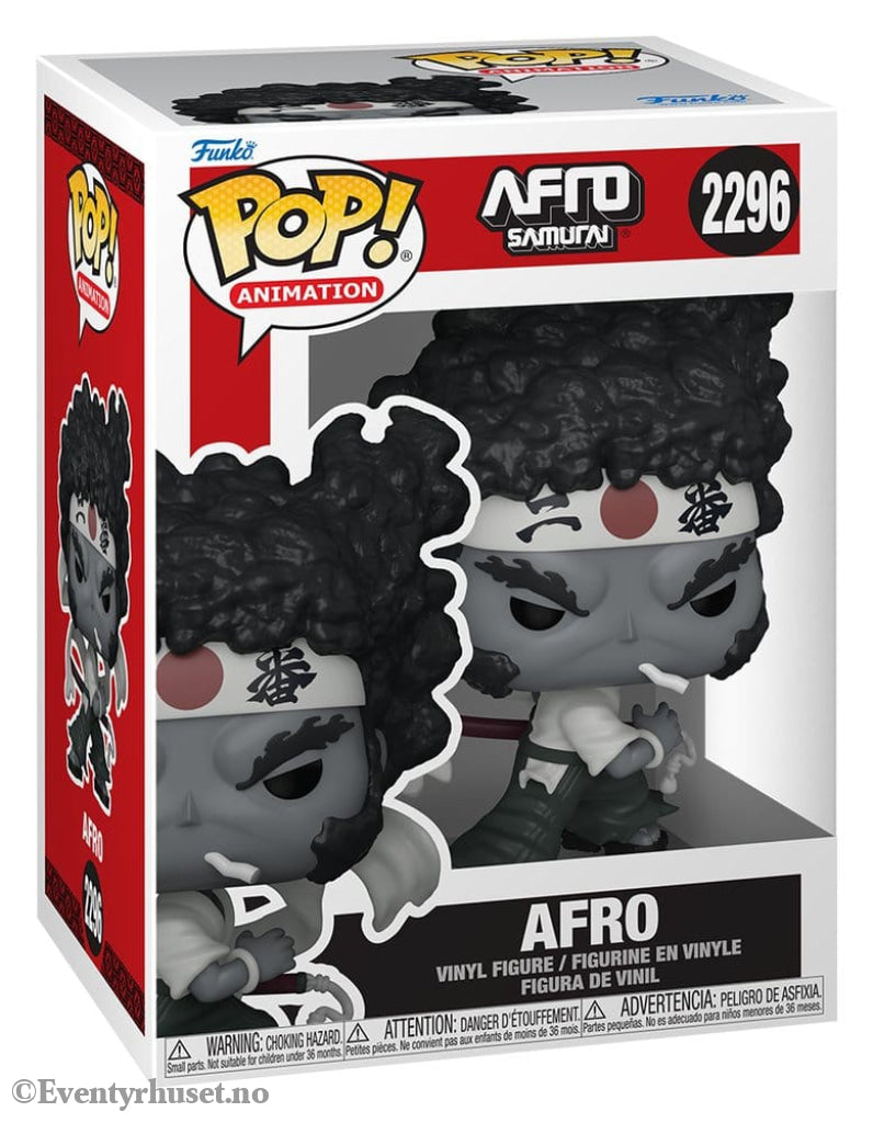 Afro Samurai POP! Animation Vinyl Figure Afro Samurai 9 cm Collectibles