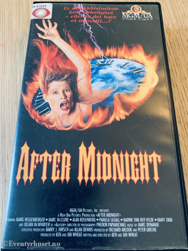 After Midnight. 1989. Vhs. Vhs