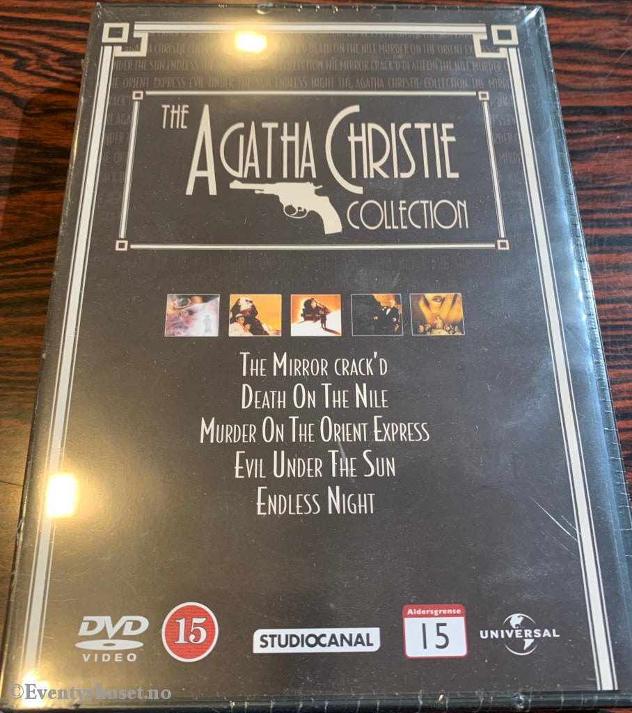 Agatha Christie. Dvd Samleboks. Ny I Plast!