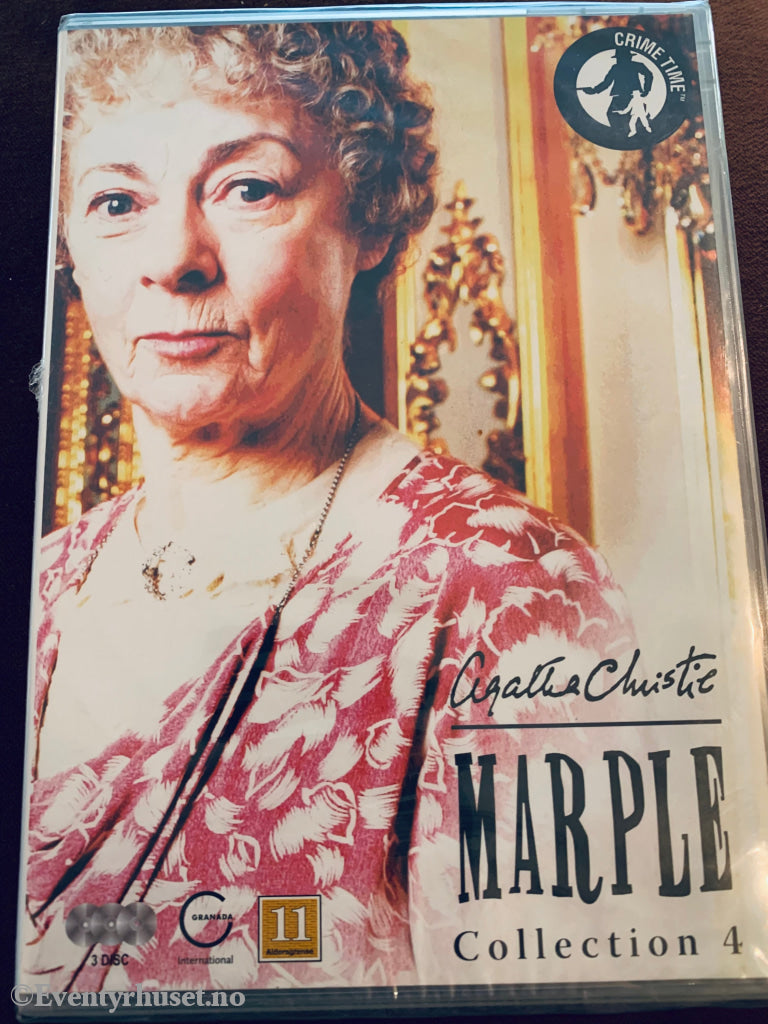 Agatha Christie. Marple Collection 4. Dvd Samleboks. Ny I Plast!