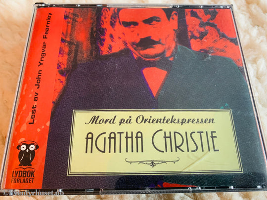 Agatha Christie. Mord på Orientekspressen. Lydbok på 5 CD.