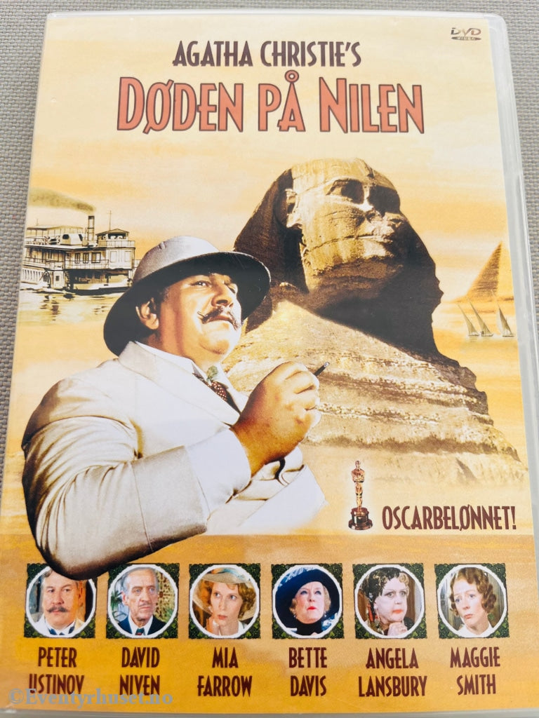 Agatha Christies Døden På Nilen. Dvd. Dvd